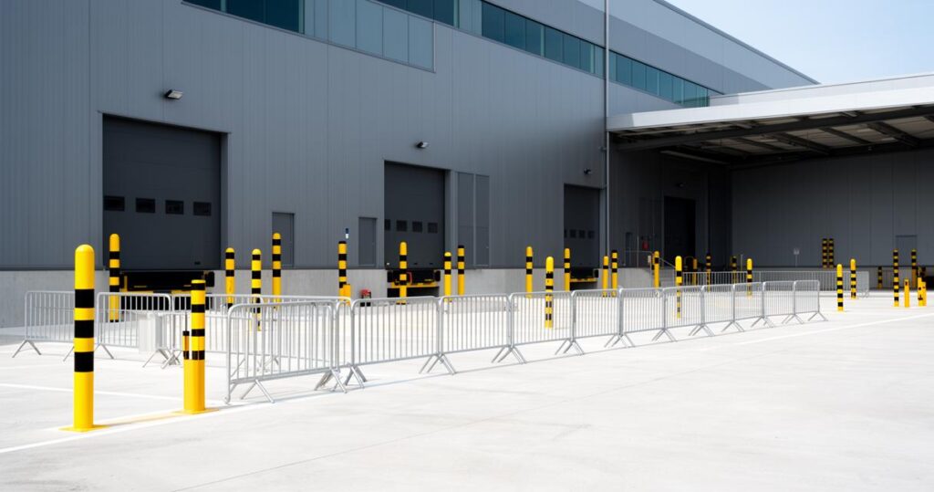 Les meilleurs dispositifs de sécurité : comparatif des barrières de Seton UK, SafetyBuyer, Pittman, Glasdon et Barriers Direct en 2026